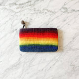 Felt Rainbow Purse