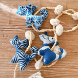 Indigo Cat Garland