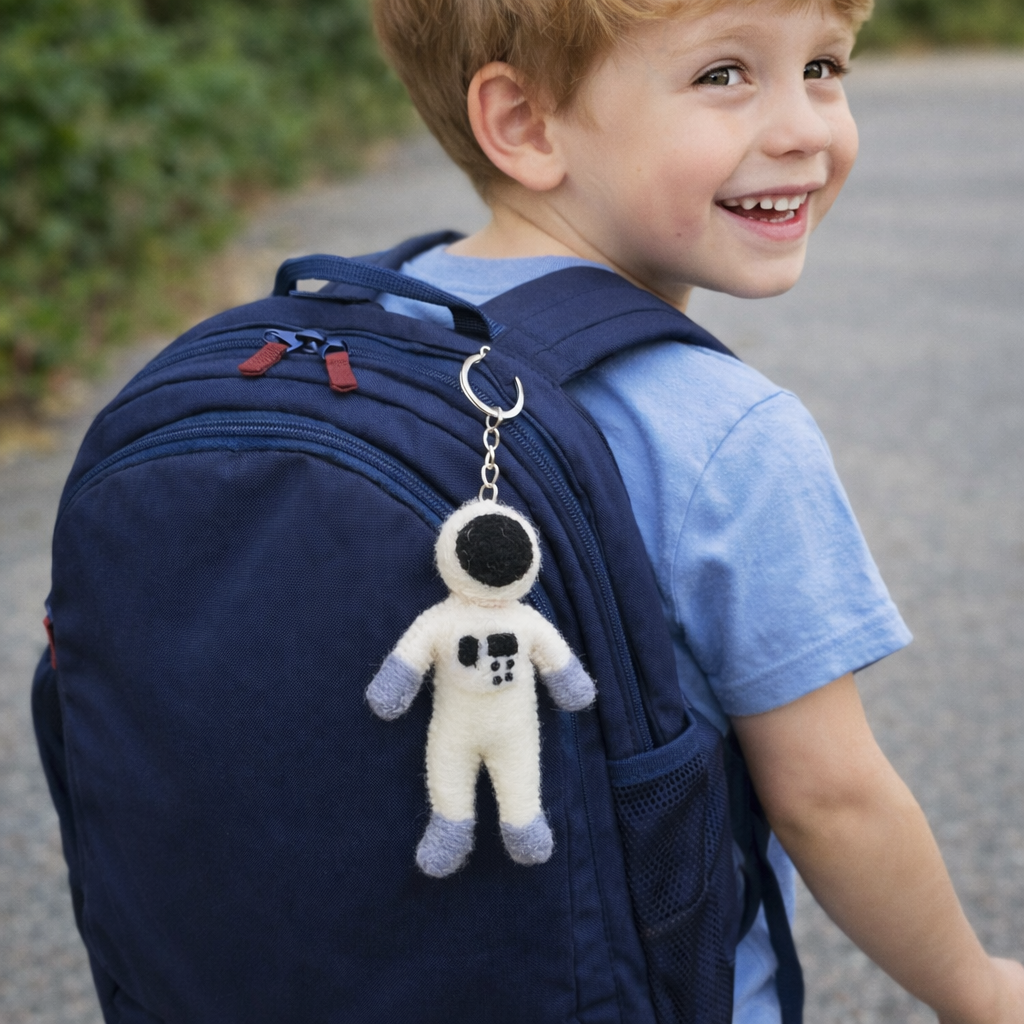 Best Felt Keychain - Astronaut | Ganapati Crafts Co.
