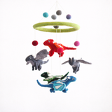 Felt Dragon Baby Mobile