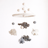Felt Baby Mobile - Mini Elephant