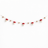 Felt Mushroom and Acorn Garland