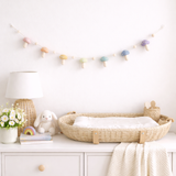 Felt Pastel Mushroom Garland
