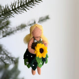 Four Seasons Fairy Felt Ornament Set – Spring, Summer, Fall & Winter Angels