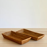 Bali Rattan Rectangular Mini Tray