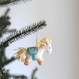 Felt Pony Ornament