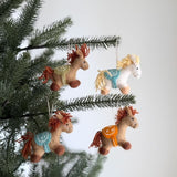 Felt Pony Ornament