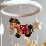 Felt Pony Ornament
