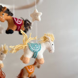 Felt Baby Mobile - Cute Pony