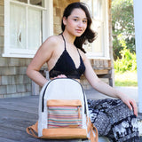 WOVEN 14" Laptop Backpack - Jazzy