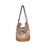 WOVEN Zipper Sling Bag - Wavy