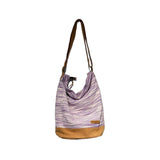 WOVEN Zipper Sling Bag - Wavy