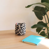 Felt Pompom Pen Holder