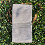 Woven Square Double Sided Crossbody Bag