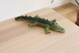 Needle Felted Gator - Ganapati Crafts Co.