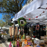 Felt Ball Christmas Wreath - Greenery. Handmade in Nepal.