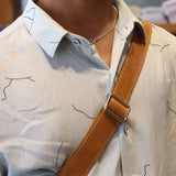 WOVEN Chest Crossbody Bag - Red Premium Quality Unique Handmade Gifts And Accessories - Ganapati Crafts Co.