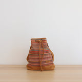 WOVEN Drawstring Bucket Bag - Ganapati Crafts Co.
