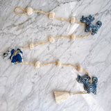 Indigo Cat Garland