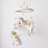 Felt Baby Mobile - Unicorn