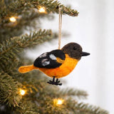 Felt Ornament - Baltimore Oriole