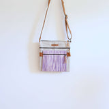 Woven Square Double Sided Crossbody Bag