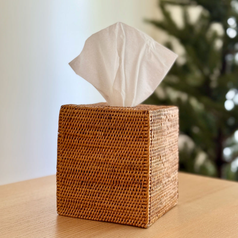 Bali Rattan Tissue Cover