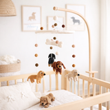 Felt Dachshund Dog Baby Mobile