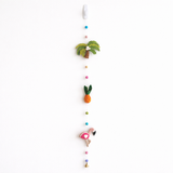 Felt Garland - Tropical Trio Flamingo