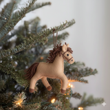 Felt Horse Ornament