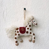 Felt Ornament - Spotty Horse