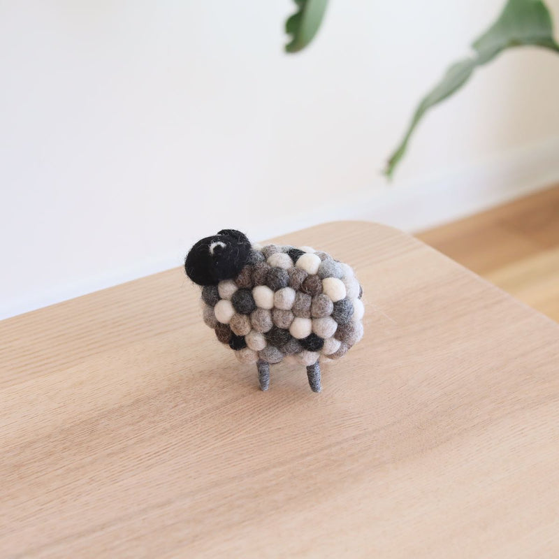 Felt Ball Pompom Sheep