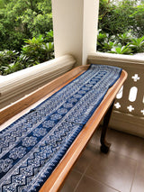 Indigo 16" x 72" table runner