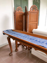 Indigo 16" x 72" table runner