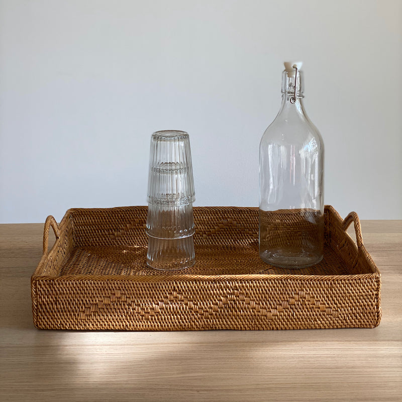 Bali Nesting Rattan Tray
