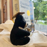 Felt Stuffed Animal - Black Bear Graduating