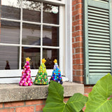 Felt Ball Christmas Tree Table Display