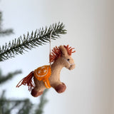 Felt Pony Ornament