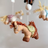 Felt Baby Mobile - Cute Pony