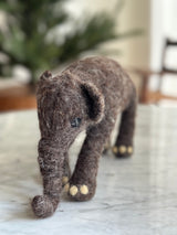 Felt Lifelike Elephant