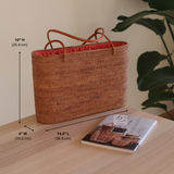 Bali Rattan Tote Bag - Large