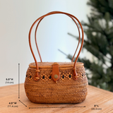 Bali Rattan Bag - Julia