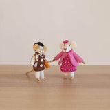 Felt Toys Set of 4 - Mice Family