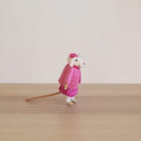 Felt Toys Set of 4 - Mice Family