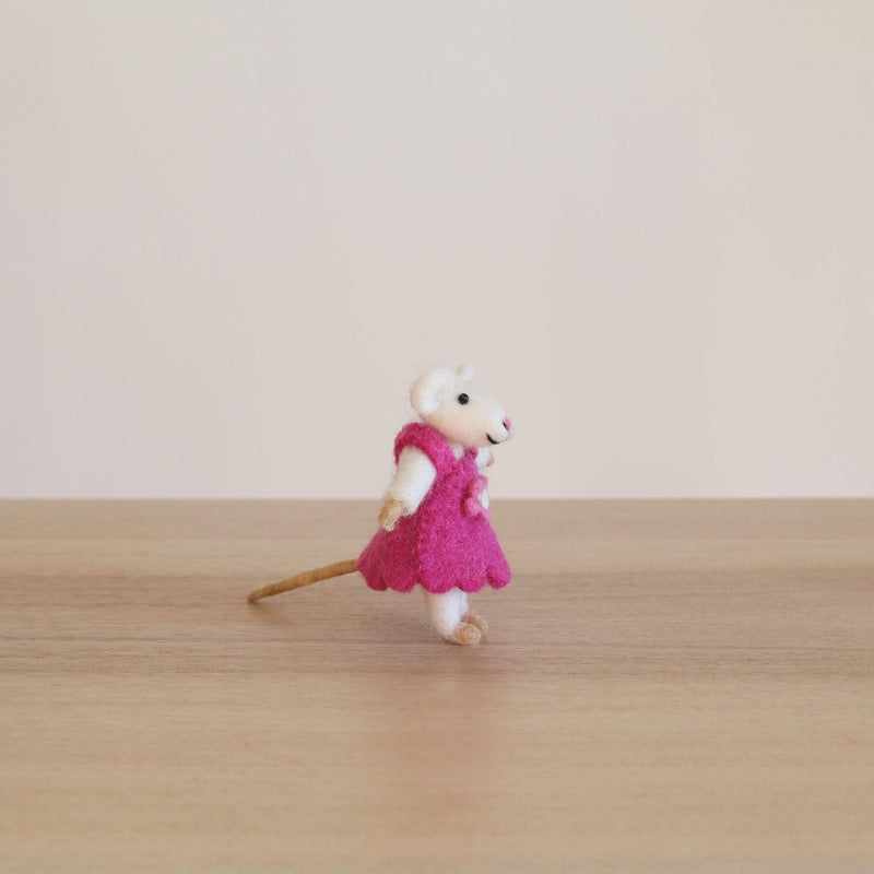 Felt Toys Set of 4 - Mice Family