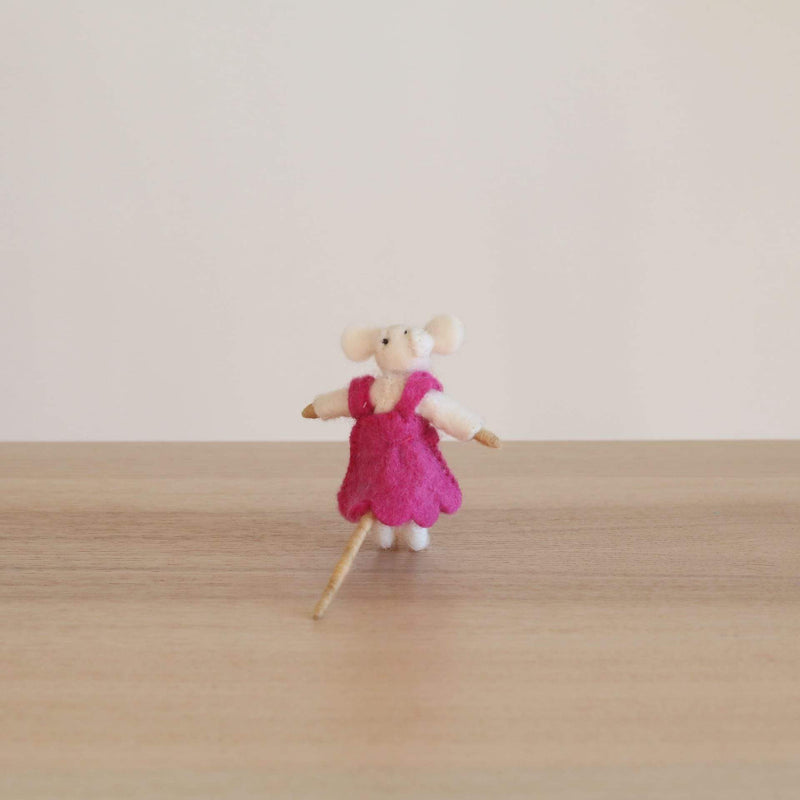 Felt Toys Set of 4 - Mice Family