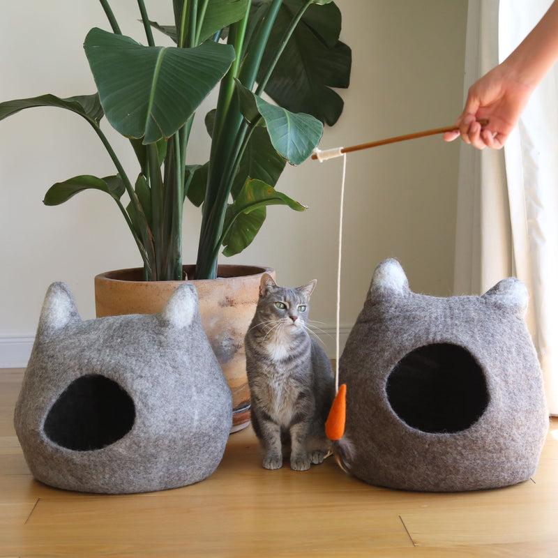 Cat Stick - Felt Carrot