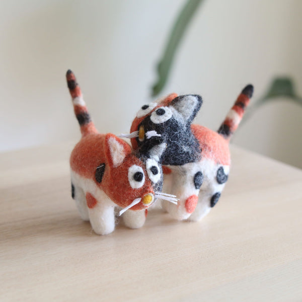 Felt Calico Cat