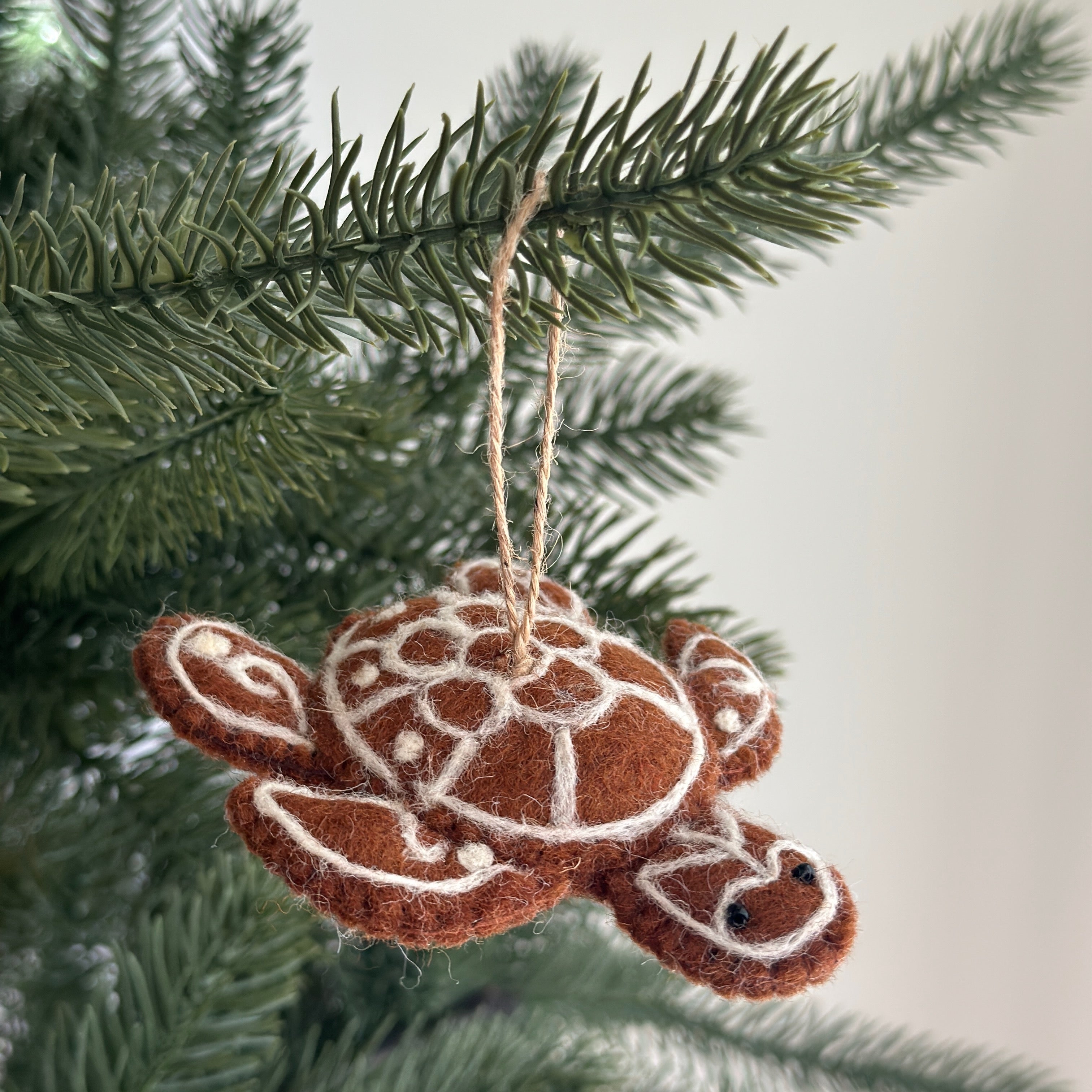 Felt Gingerbread Collection - Turtle – Ganapati Crafts Co.