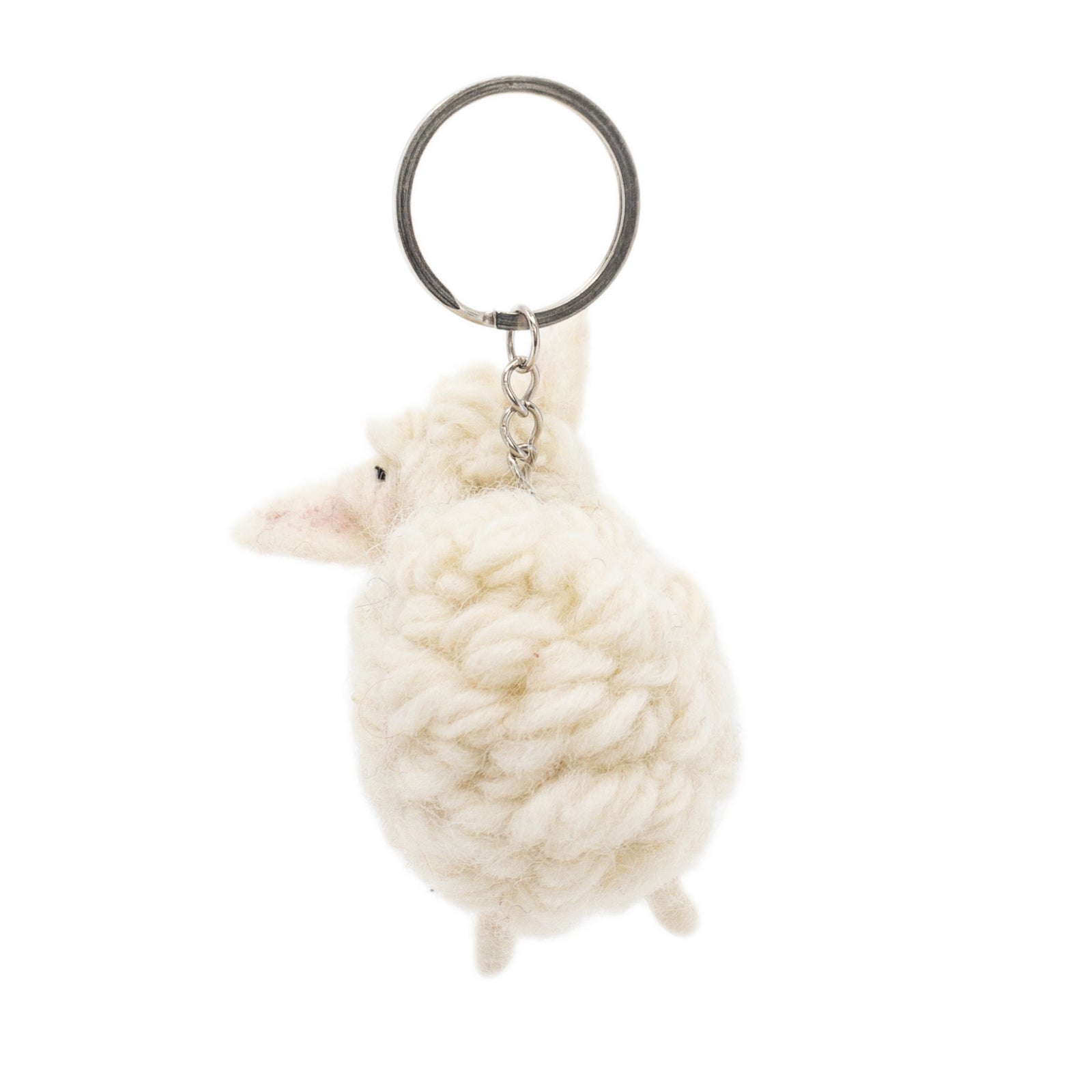 Best Felt Keychain - Mini Sheep | Ganapati Crafts Co.